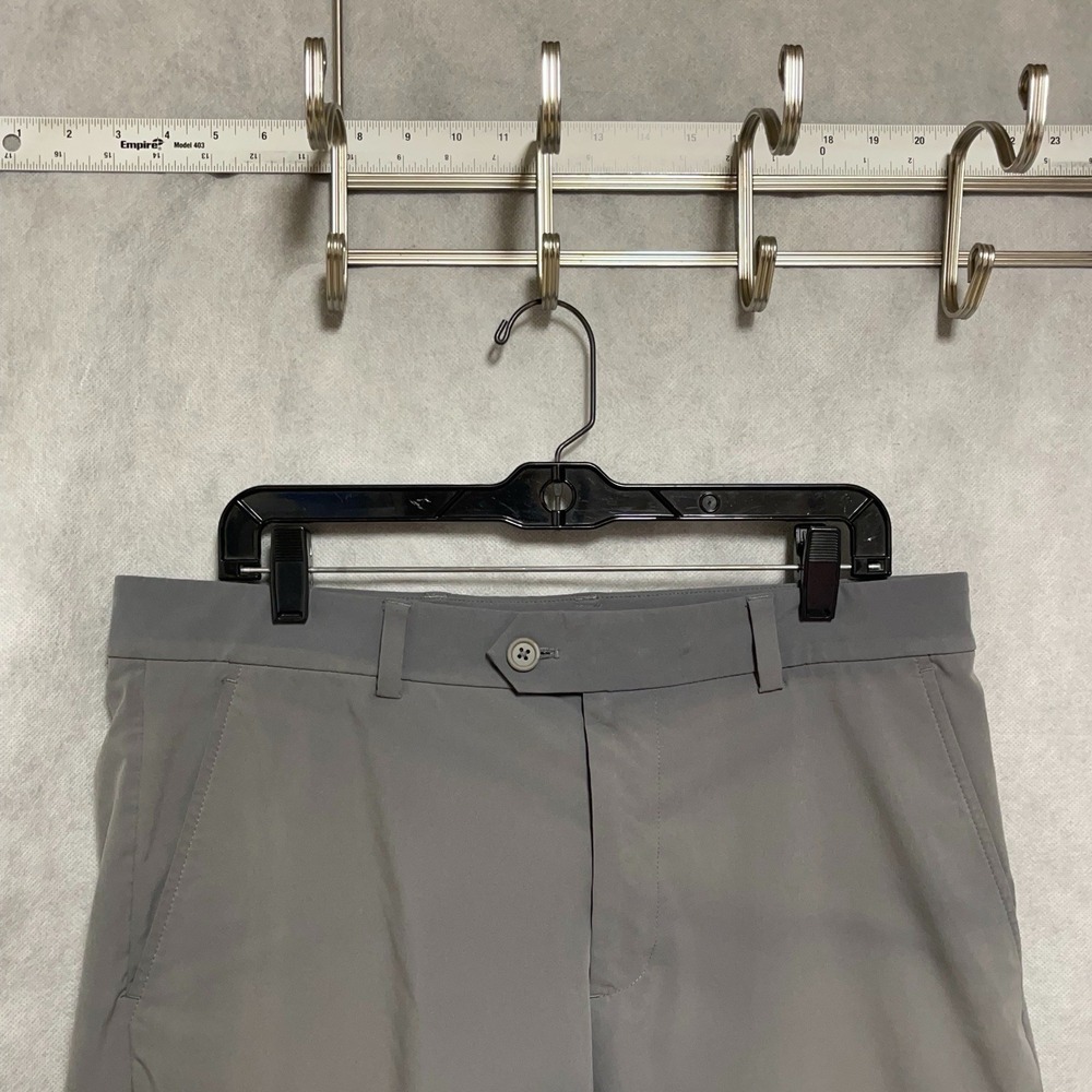 G/Fore Shorts Men 34 Charcoal Golf Maverick 4-Way Stretch 8" Active GMR000001